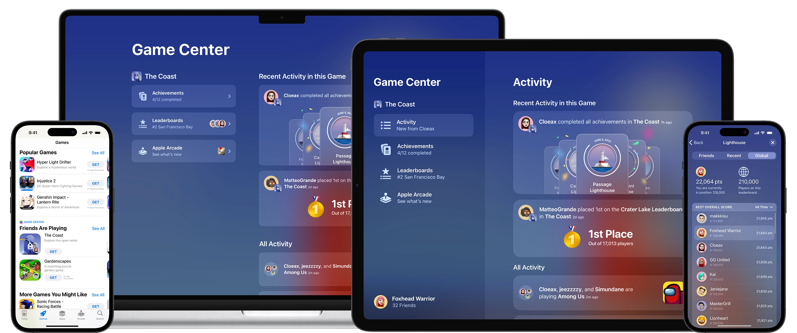 Das bisherige Game Center bietet einige Features, wird aber kaum genutzt.