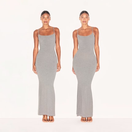 Zum Vergleich: links ohne, rechts mit Hip Enhancing Padded Short.