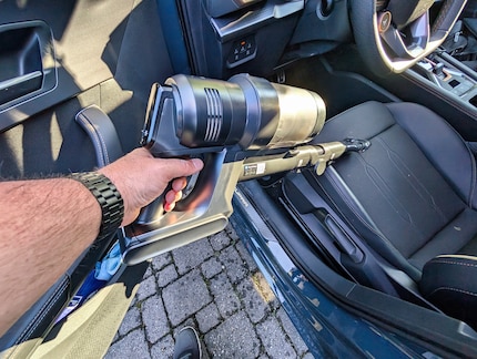 Beim Autosaugen habe ich die zusätzliche Power gemerkt.