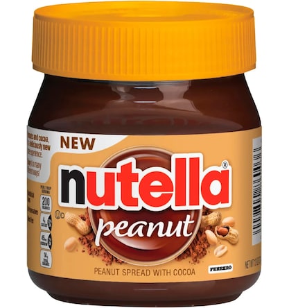 So sieht das Nutella-Erdnuss-Glas aus.