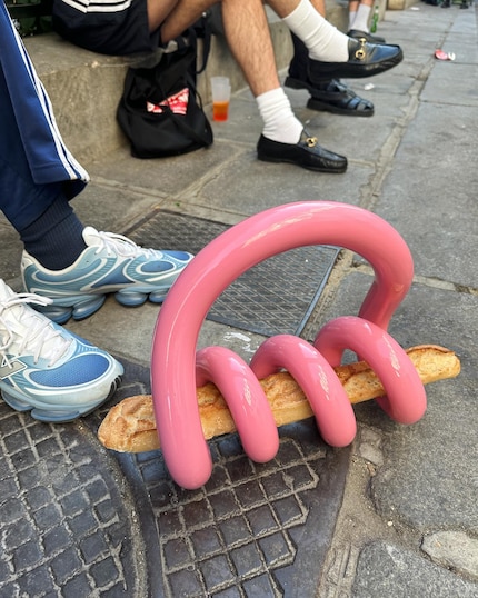 Gustaf Westman has designed something that celebrates French culture - but with a pinch of humour.