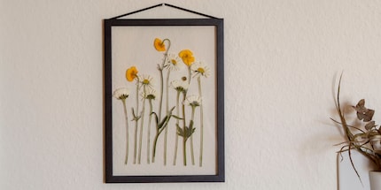 Dried flowers say more than words.