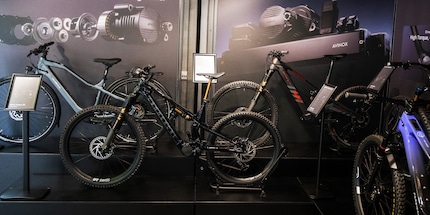 E-Bikes mit Avinox Drive System auf der diesjährigen Eurobike.