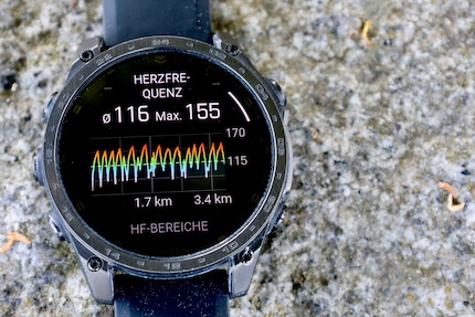 The heart rate sensor is quick to respond even during short intervals.