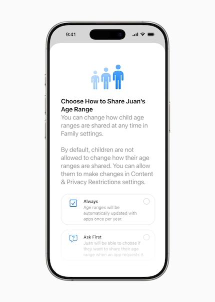 App-Anbieter können künftig nicht mehr das genaue Geburtsdatum abfragen.