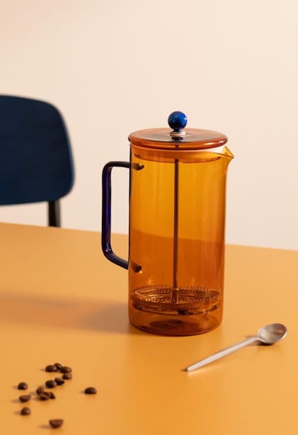 Dank ihres modernen Designs und des robusten Borosilikatglases setzt die Ambar Collection French Press einen stilvollen Akzent in jedem Raum.
