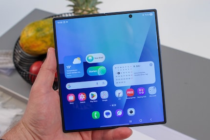 The software adapts better and better to the large display.