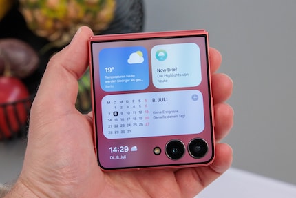 The outer display has become larger.