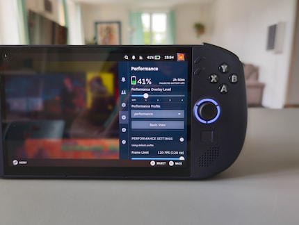 Abgesehen von den Leistungsprofilen ist SteamOS identisch zu dem auf dem Steam Deck.
