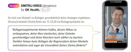 Dmitrij Kreis suggeriert mit Arztkittel und Stethoskop vermeintliche Seriösität. Seine wilden Behauptungen halten das Versprechen leider nicht.