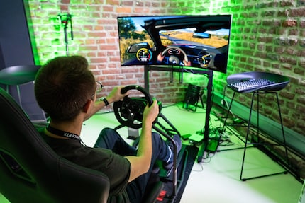 GeForce Now unterstützt nun auch mehr Peripherie, wie etwa Logitech Lenkräder.