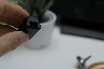Der Dongle lässt sich leider nicht direkt am PC anschliessen.