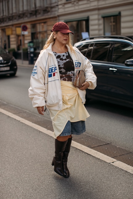 Hier ist eine Layering-Expertin am Werk.