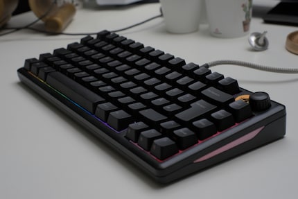 Immerhin: Optisch sieht die GMBK 75 % nach einer Tastatur aus.