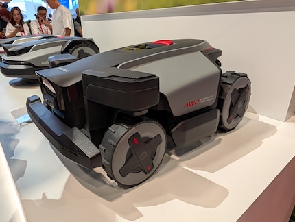Das Topmodell RockMow Z1 mit Allradantrieb.