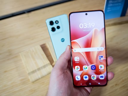 Ein kleineres Display als die Moto G06.
