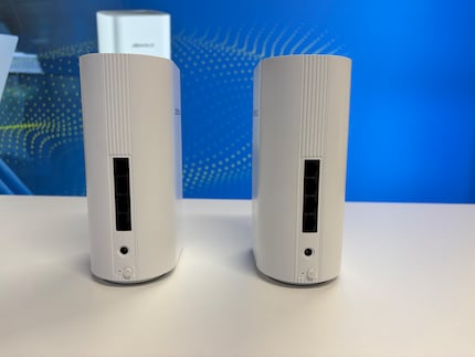 The routers have a simple design.