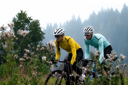 The new fabric from Castelli and Polartec is «essentially» windproof and waterproof.