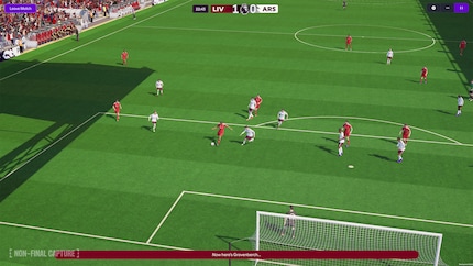 Playing moves should be more realistic in FM26 - thanks to new movement animations and pitch details.