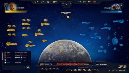 Space battles should be dealt with much more quickly.