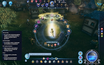 Individual villagers can be specifically influenced: for example through blessings or threats.