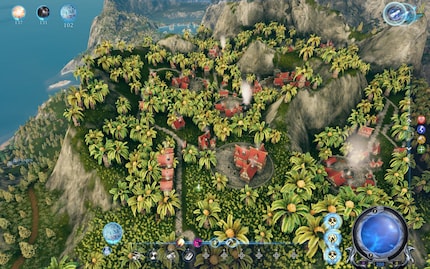 Visually, I really like «Fata Deum». This village surprises with a completely different look and conveys a tropical feeling.