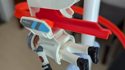 Der Rider ist bereit für den Start.