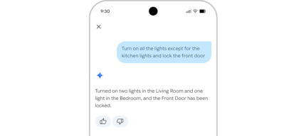 Gemini can interpret and implement abstract instructions in natural language.