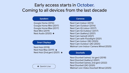 Gemini Live will be available for free on these Google-owned devices.