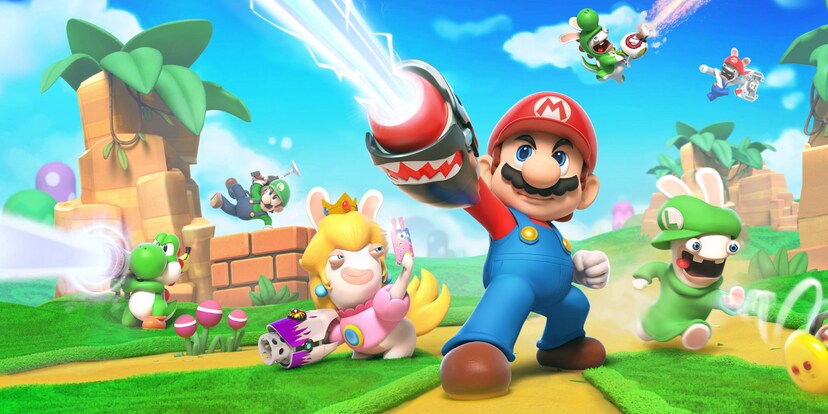 Mario und die Rabbids bilden auf der Switch ein Team