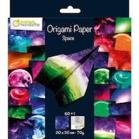 Avenue Mandarine Origami Paper Weltall (70 g/m², 60 x)