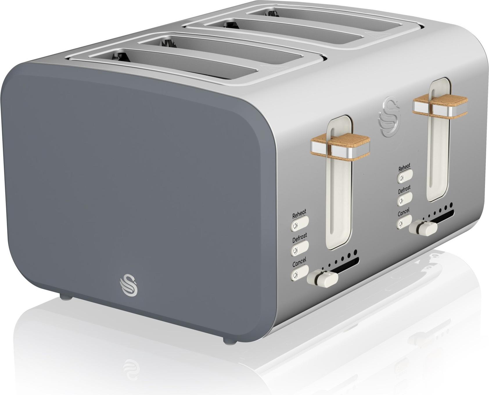 Swan toaster 4 slice sales