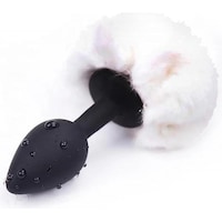 AfterDark Fantasies Butt Plug with Pompon Bunny-Tail
