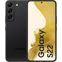Samsung Galaxy S22 (256 GB, Phantom Black, 6.10", Dual SIM, 50 Mpx, 5G)