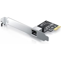 CSL PCIe Netzwerkkarte 2,5G Base-T, 2500/1000/100 Mbit/s, PCI-Express Ethernet Adapter für Win & Linux (PCI)