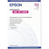 Epson Photo Quality Ink Jet Paper, 100 Blatt (102 g/m², A3+, 100 x)
