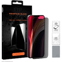 Eiger Displayschutz 2.5D Glass Privacy iPhone 12 mini (1 Stück, iPhone 12 Mini)