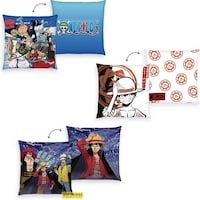 Herding One Piece pack 3 oreillers Monkey D. Luffy 40 x 40 cm (40 x 40 cm)