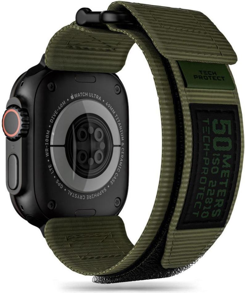Tech Protect Scout Pro strap for Apple Watch 4 5 6 7 8 9 SE Ultra 1 2 42 44 45 49 m Nylon 9