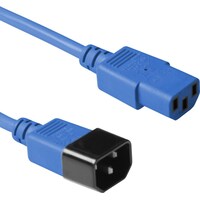 Powercord C13 - C14 blue 0.6 m (0.60 m)