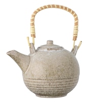 Bloomingville Razan Teapot, Nature, Stoneware (0.85 l)