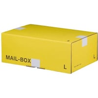 Smartboxpro Paket-Versandkarton MAIL BOX, Gr”áe: L, gelb