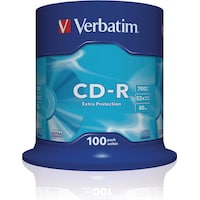 Verbatim CD-R 52x, 700MB, 100 spindle (100 x)