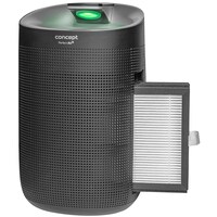 Concept OV1210 dehumidifier Black, Silver (25 m², 750 l/24h)