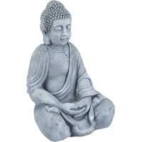 Relaxdays Buddha Figurine Ceramic 50 cm