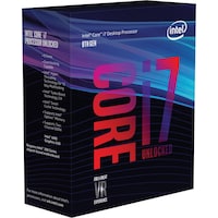 Intel Core i7-8700K (LGA 1151, 3.70 GHz, 6 -Core)