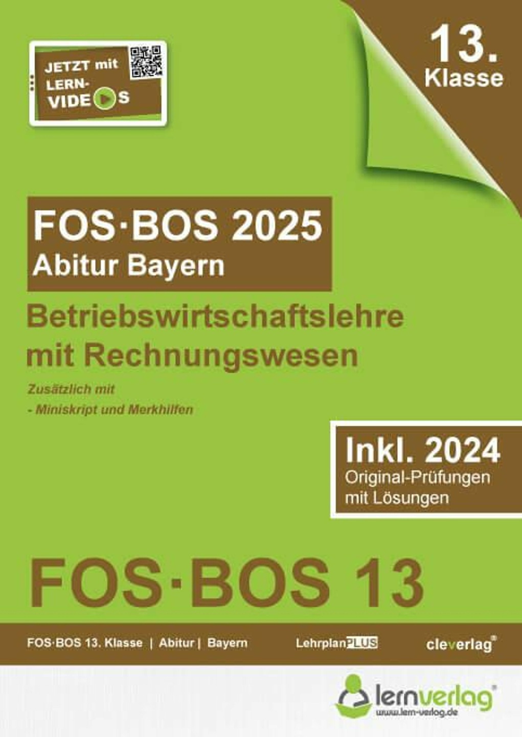Abiturprüfung FOS/BOS Bayern 2025 Betri (Deutsch, 2024, lern. de
