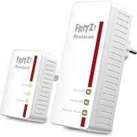 AVM FRITZ!Powerline 540E WLAN Set - enthaelt 1x FRITZ!Powerline 540E und 1x FRITZ!Powerline 510E Powe... (500 Mbit/s)