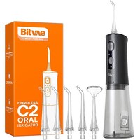 Bitvae Water flosser with nozzles set C2 (black)