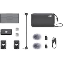 DJI Mic 2 (2 TX + 1 RX + Charging Case) (Live, Report, Videography, Home studio, Interview / Lecture)